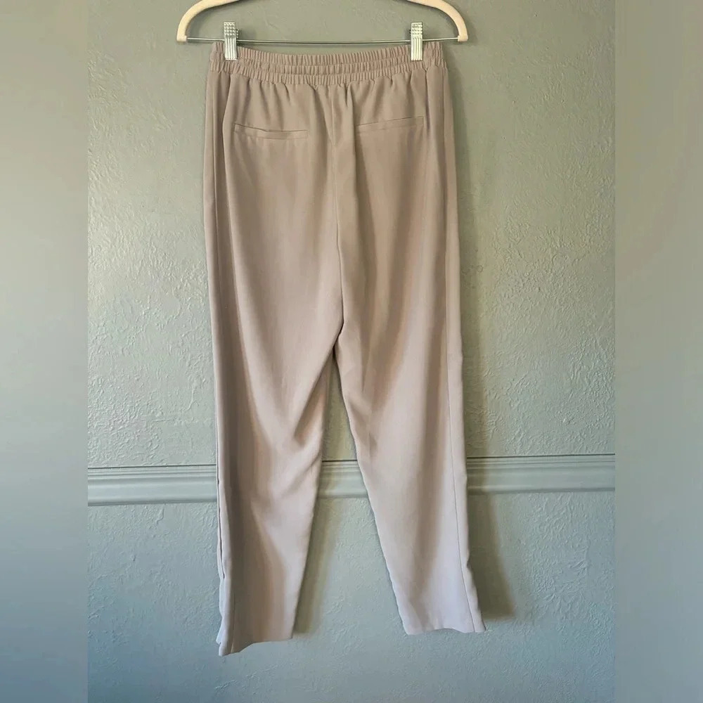 TopShop, ladies, elastic waist, drawstring, zipper ankle, slim, jogger, US 4 - Picture 7 of 13